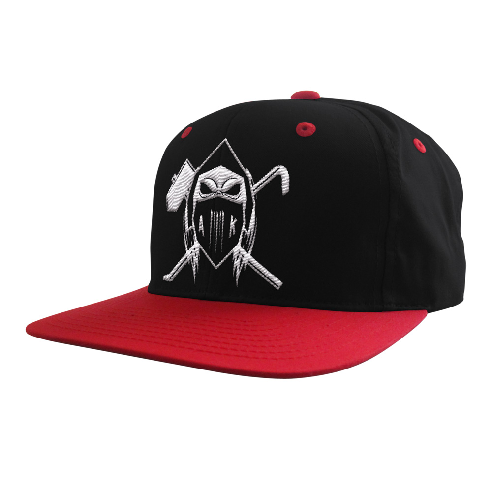 Cap Cap One Size Fits All schwarz - rot