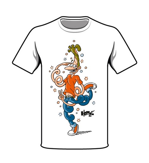 The Party Inside T-Shirt weiß
