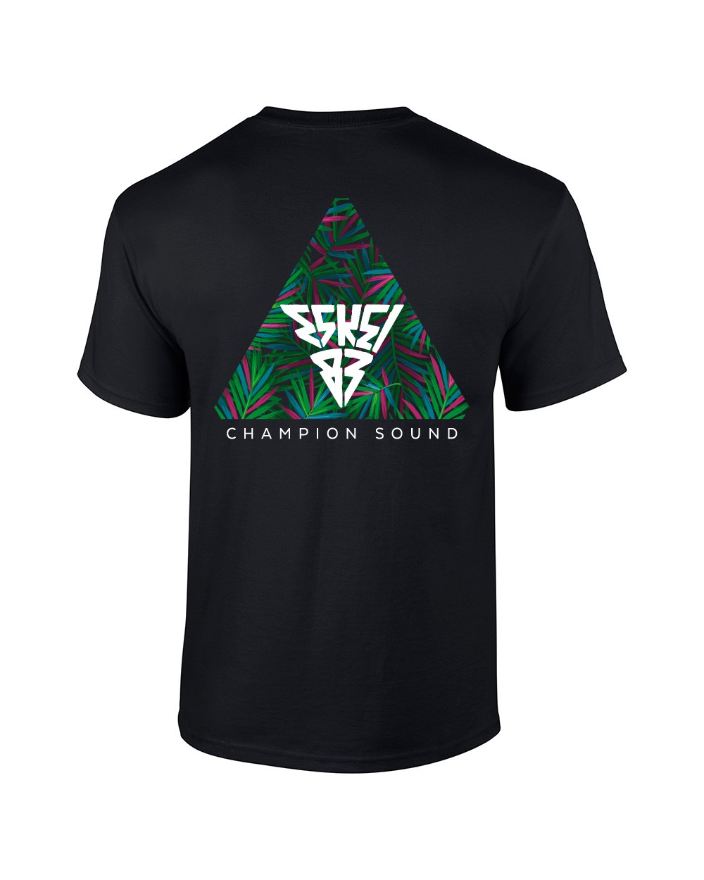 Champion Sound Long Tee T-Shirt schwarz