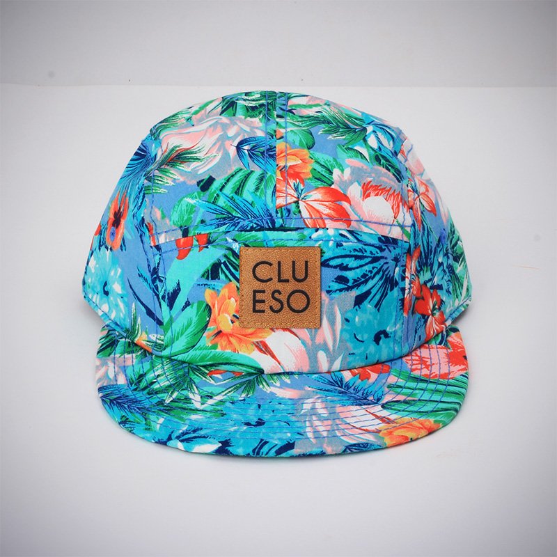 Flowers mit Logopatch Snapback hellblau