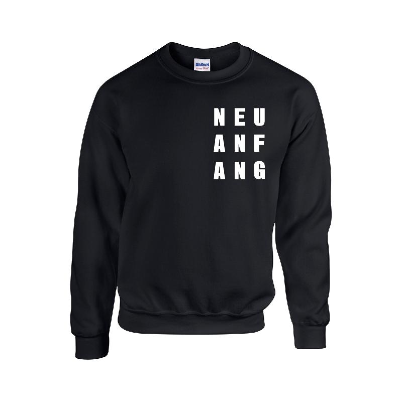 Neuanfang Crew Sweater schwarz