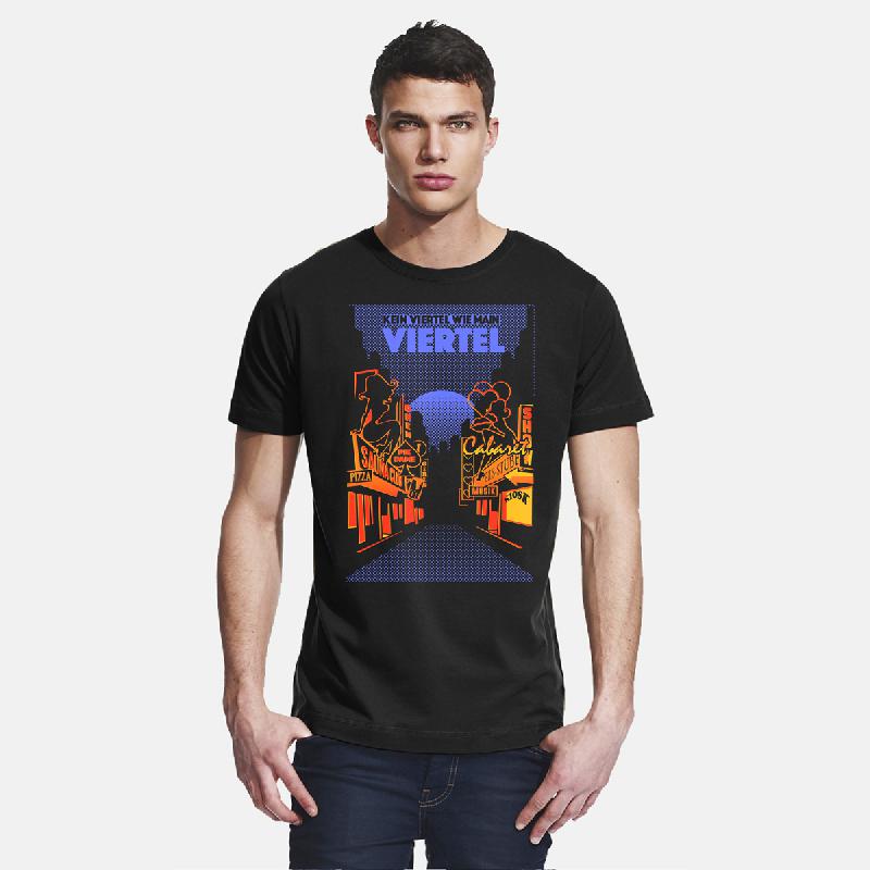 Bahnhofsviertel T-Shirt schwarz