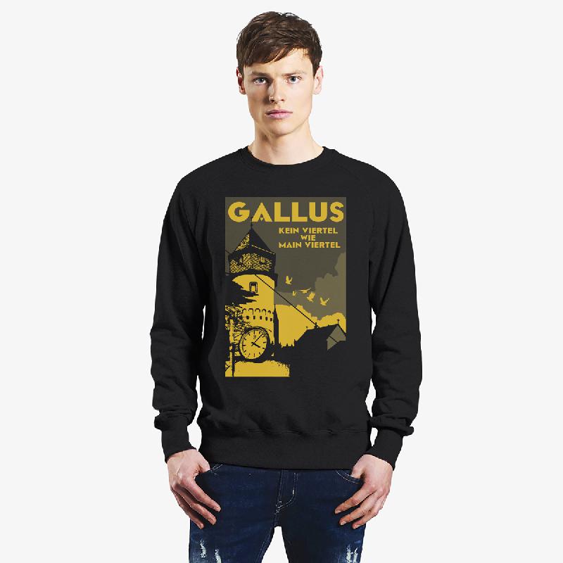 Gallus Sweater schwarz