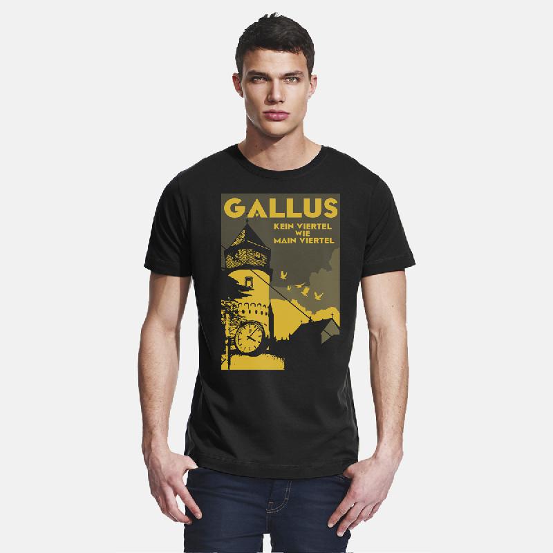 Gallus T-Shirt schwarz
