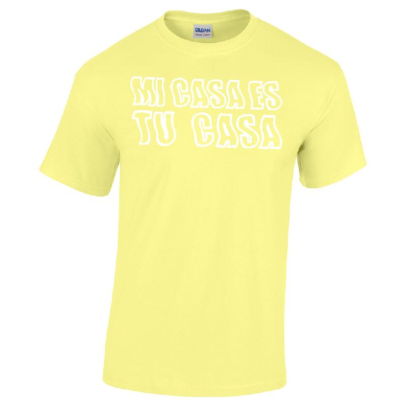 MI CASA ES TU CASA T-Shirt Gelb