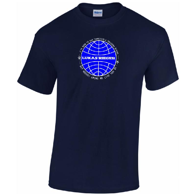 NOBODY KNOW ME T-Shirt navy