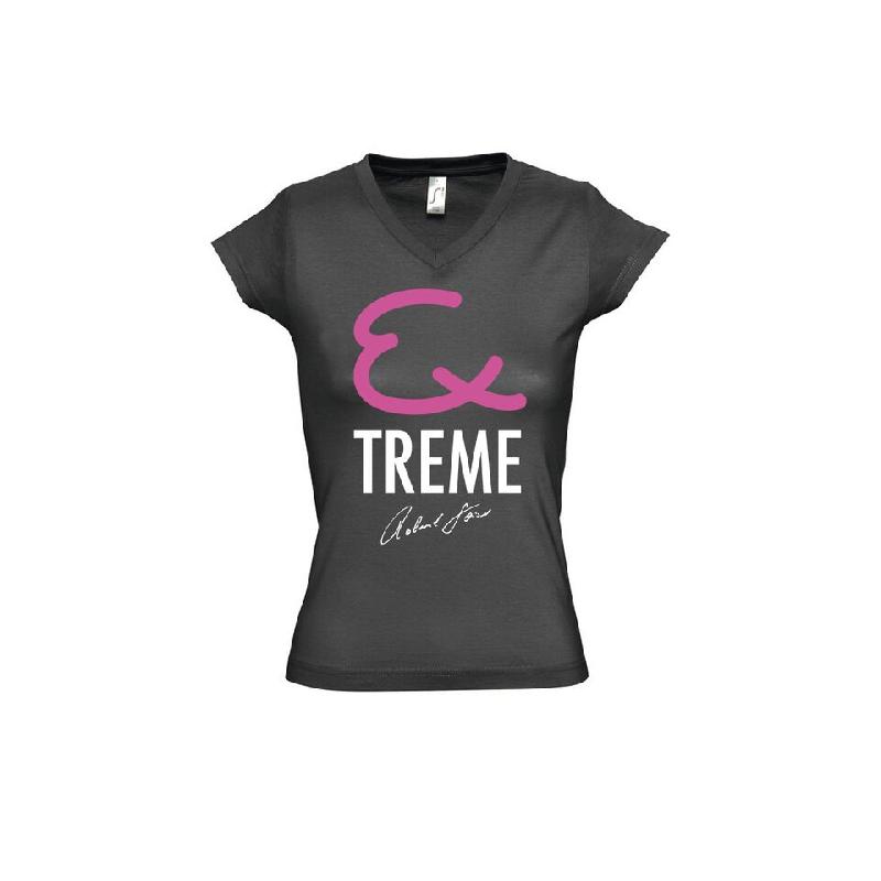 Extreme Damen T-Shirt Girlie Anthrazit
