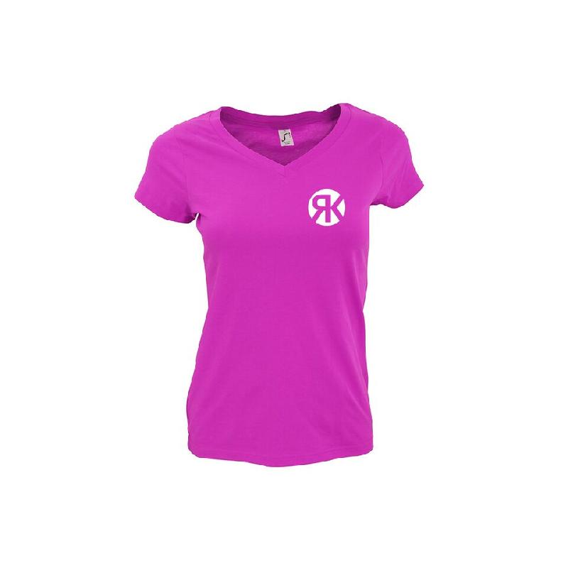 Warum Damen T-Shirt Girlie Fuchsia