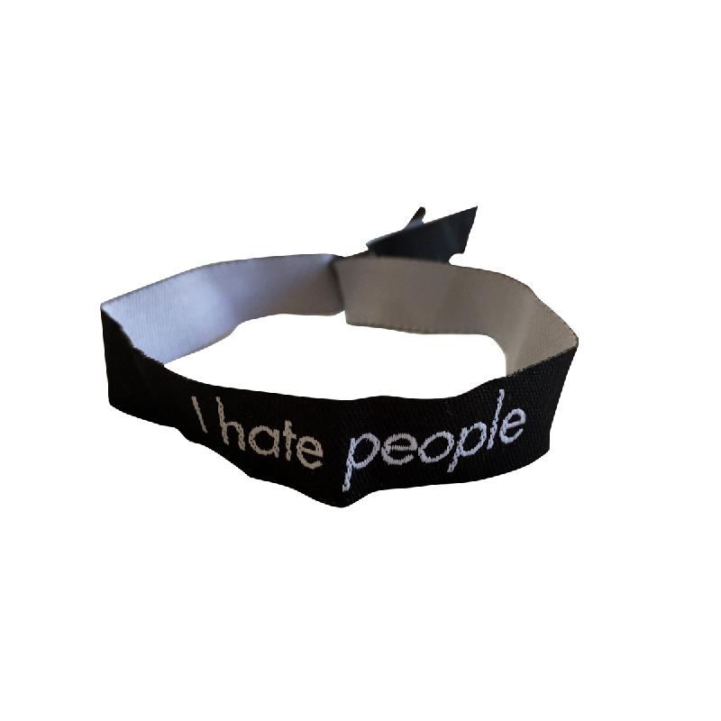Stoffband Hate Wristband
