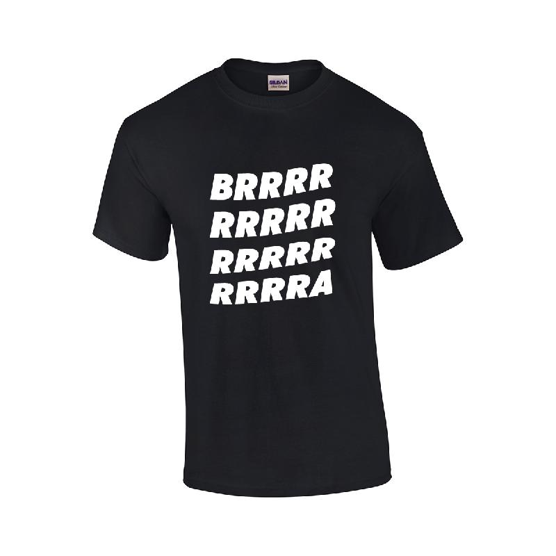 BRRRA T-Shirt T-Shirt Schwarz
