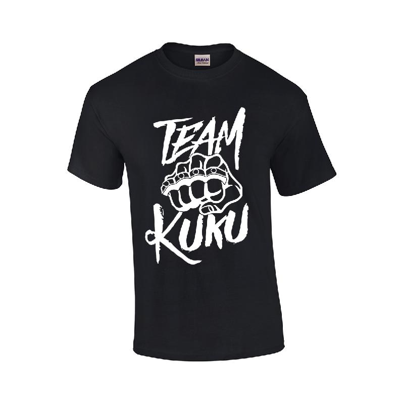 Kuku Black T-Shirt T-Shirt Schwarz