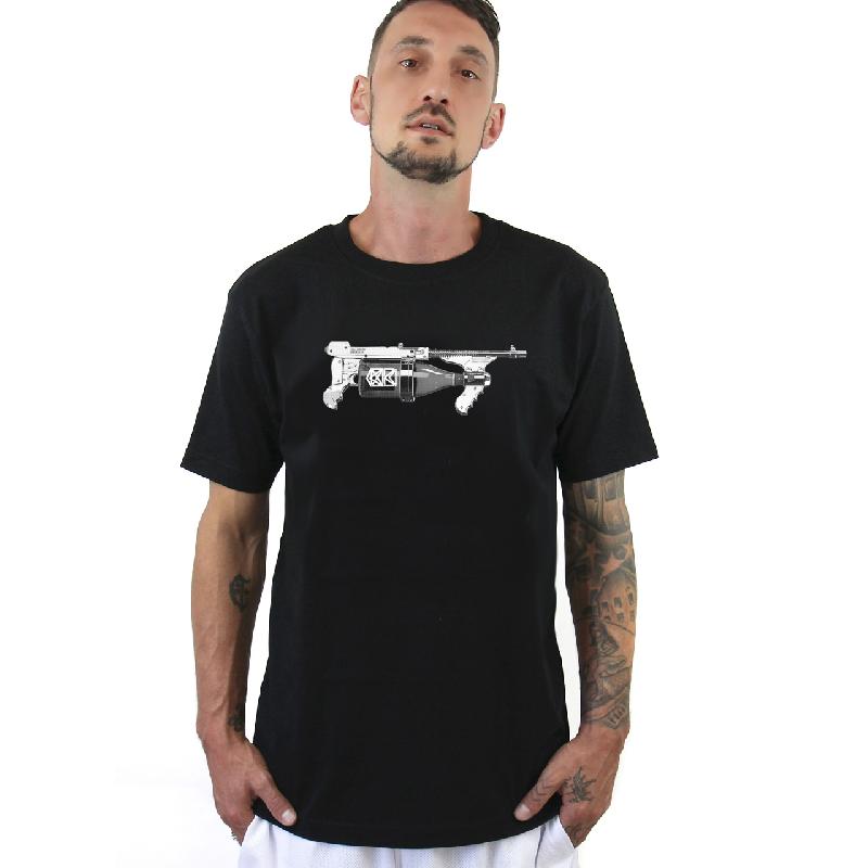 ZM Champagne Gun T-Shirt Schwarz