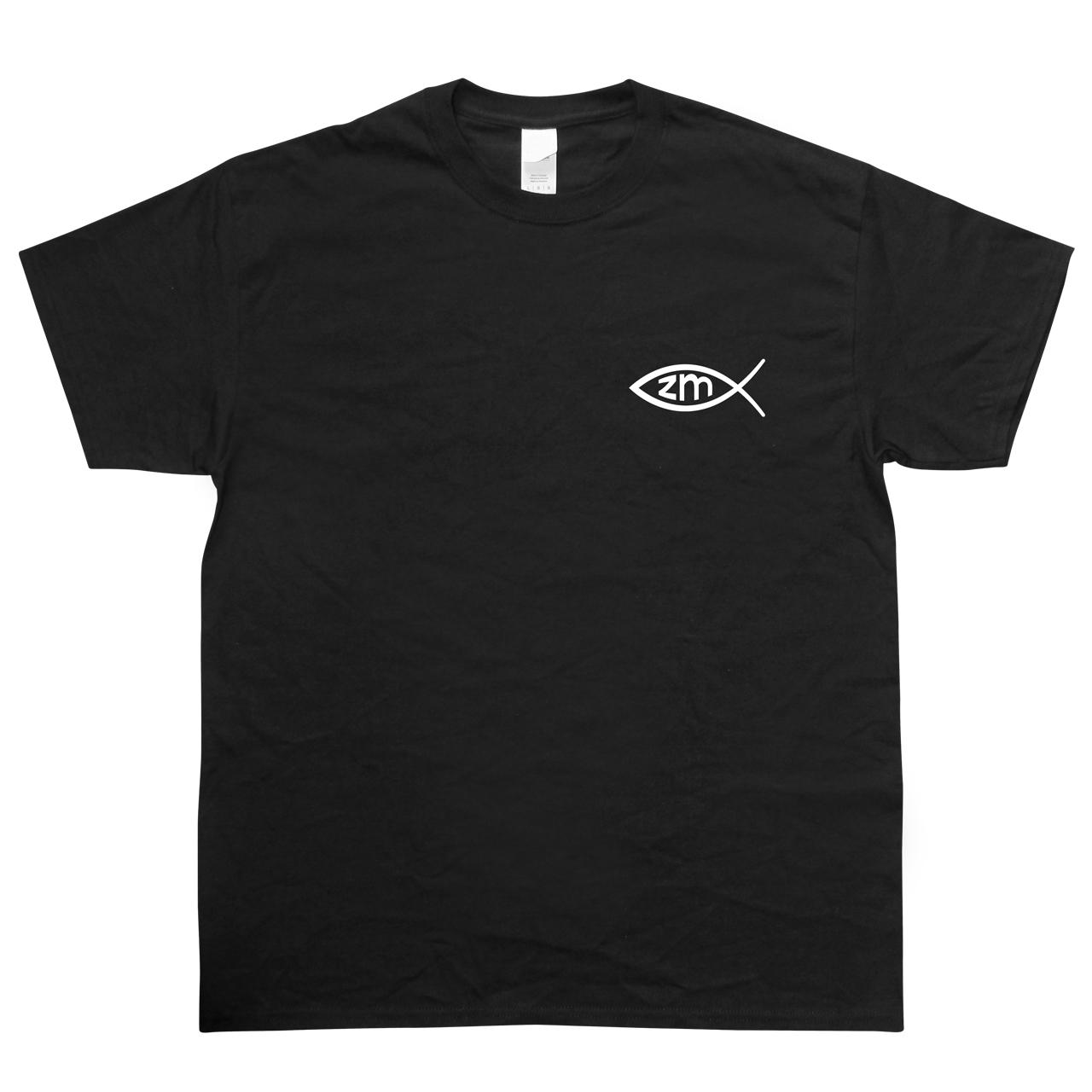 ZM Logo/Jesus T-Shirt Schwarz