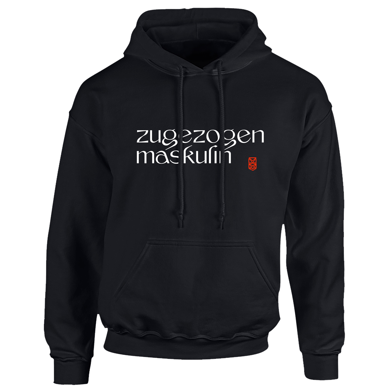 ZM Logo Neu Hoodie Schwarz
